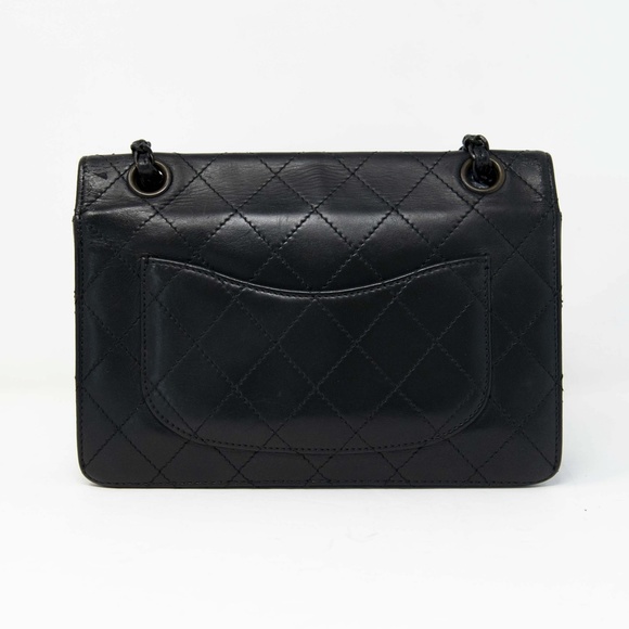 Chanel Vintage Small Lambskin So Black Flap Bag - Picture 6 of 15